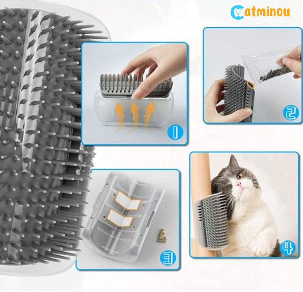 Brosse pour chat - Brosse Du Coin™