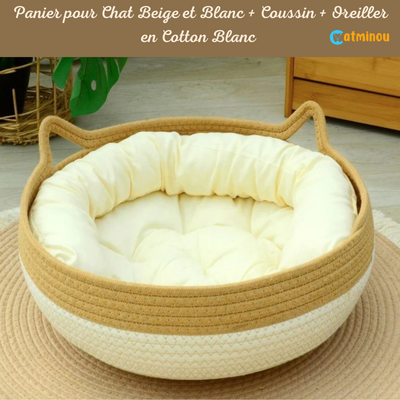 Panier chat CatConfo™ Panier Chaud et Confortable de luxe pour votre Animal.