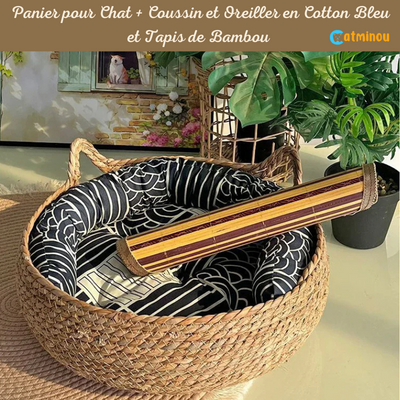 Panier chat CatConfo™ Panier Chaud et Confortable de luxe pour votre Animal.