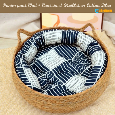 Panier chat CatConfo™ Panier Chaud et Confortable de luxe pour votre Animal.